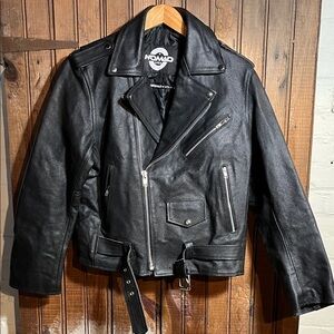 Nomad Classic Black Leather Jacket